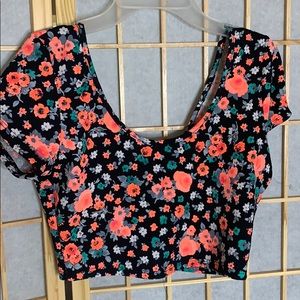 Floral Crop Top